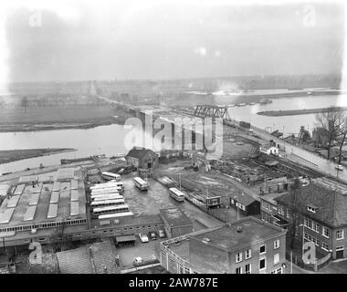 Neue Brücke über die Maas Datum: 8. Februar 1962 Schlagwörter: Brücken Stockfoto