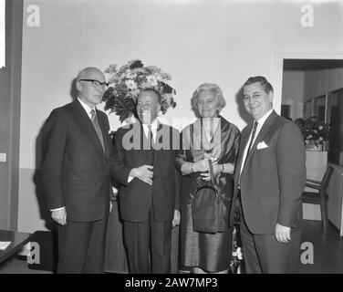 Mission Hollander van der Mey Datum: 22. November 1963 Stockfoto