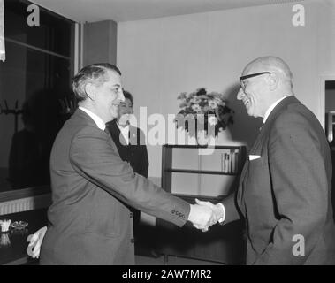 Mission Hollander van der Mey Datum: 22. November 1963 Stockfoto