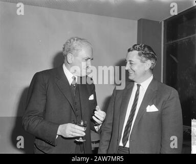 Mission Hollander van der Mey Datum: 22. November 1963 Stockfoto