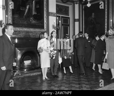 Prinzessin Irene und Prinz Don Carlos Datum: 11. Februar 1964 Schlüsselwörter: Prinzessin, Engagement Personenname: Irene, Prinzessin, Prinz Don Carlos Stockfoto