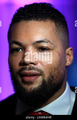 Joe Joyce während der Pressekonferenz im BT Tower, London. Stockfoto