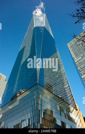 Ein Welthandelszentrum New York Stockfoto