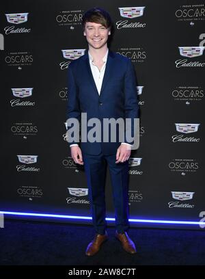 Los Angeles, Kalifornien, USA. Februar 2020. 06. Februar 2020 - Los Angeles - Calum Worthy. Cadillac Feiert Die 92. Jährliche Oscarverleihung im Chateau Marmont. Foto-Credit: Birdie Thompson/AdMedia/MediaPunch Credit: MediaPunch Inc/Alamy Live News Stockfoto