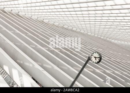 Gare De Liège Guillemins Stockfoto