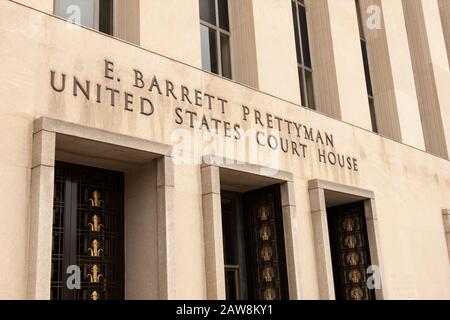 United States Court House in Washington DC Stockfoto