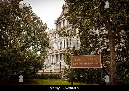 Dwight D Eisenhower Executive Office Building Washington DC Stockfoto