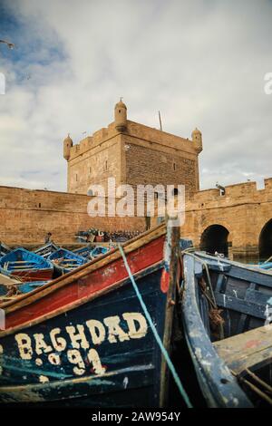 Essaouira Marokko - Game of Thrones Lage Stockfoto