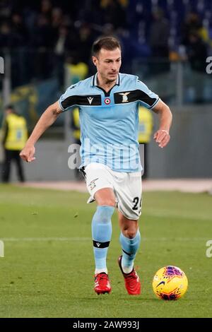 Roma, Italien. Februar 2020. Stefan radu während SS Lazio gegen Hellas Verona FC, italienisches Serie-A-Fußballspiel in Roma, Italien, 05. Februar 2020 Credit: Independent Photo Agency/Alamy Live News Stockfoto