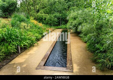 Frankreich, Loir et Cher, Loire-Tal, das von der UNESCO zum Weltkulturerbe ernannt wurde, Chaumont sur Loire-Gebiet, Domäne von Chaumont sur Loire-Tal, Internationales Gartenfestival Stockfoto