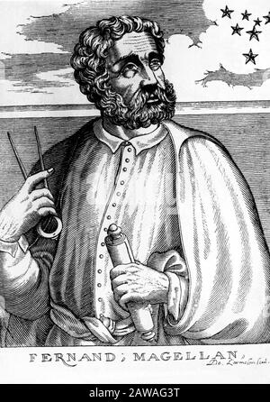 1510 Ca, PORTUGAL: Der portugiesische Entdecker und Seefahrer FERDINAND MAGELLAN ( 1480 - 1521 ) war der erste Mann, der die Welt und die umging Stockfoto