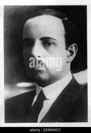 1920 Ca, ROMA, ITALIEN: Der italienische Principe GIUSEPPE LANZA BRANCIFORTE di TRABIA di Scordia (* zwischen dem Jahr 1999 und dem Jahr 1920 in Parl; † nach dem Jahr 1920), Politiker und Deputato im italienischen Parl Stockfoto