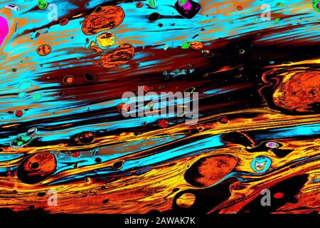 Abstract grunge kunst hintergrund Textur mit bunten Farbe Stockfoto