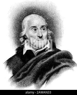 Der gefeierte italienische schriftsteller, Dichter, Memorialist und Librettist LORENZO da PONTE ( Ceneda, 1749 - New York, USA, 18321 ), geborene Emmanuele Stockfoto