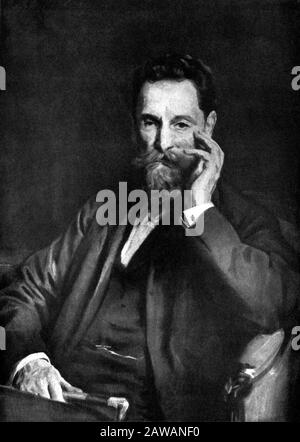 1905 Ca, NEW YORK, USA: Der ungarisch-mericanische Journalist, Politiker und Pubblierer JOSEPH PULITZER (* um 1848; † um 1911). Zeitungsverlag der St Stockfoto