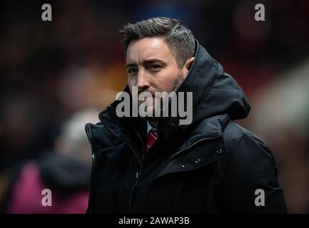 Bristol, Großbritannien. Februar 2020. Bristol City Manager Lee Johnson beim Sky Bet Championship Match zwischen Bristol City und Birmingham City am Ashton Gate, Bristol, England am 7. Februar 2020. Foto von Andy Rowland. Kredit: Prime Media Images/Alamy Live News Stockfoto