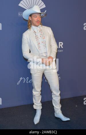 New York, Vereinigte Staaten. Februar 2020. Diplo besucht die AmfAR New York Gala 2020 in New York City. Credit: Sopa Images Limited/Alamy Live News Stockfoto