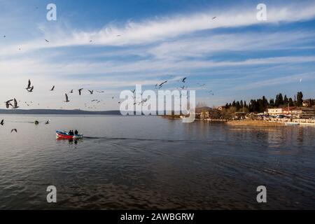 Golyazi berühmtes Dorf in Bursa, Türkei Stockfoto