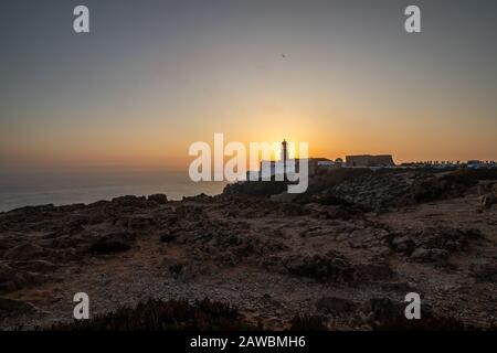 Cabo ST. Vincente Bluse Stockfoto