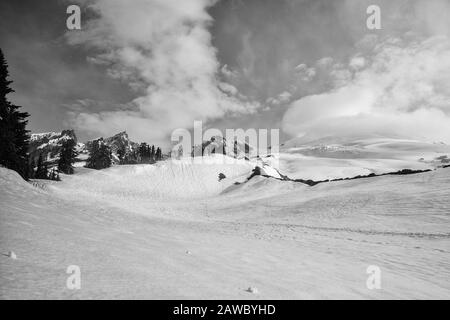 Mt. Baker, WA Stockfoto