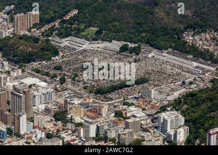 Cemitéro São João Batista. Rio de Janeiro, Brasilien. Stockfoto