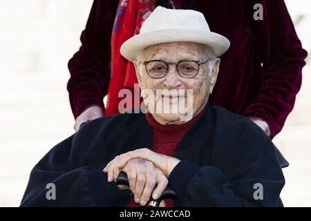 15. März 2019, Los Angeles, Vereinigte Staaten: Norman Lear besucht den Feuerwehrübung der Jane Fonda Freitag in der Los Angeles City Hall (Bild: © Ronen Tivony/SOPA Bilder über ZUMA Draht) Stockfoto