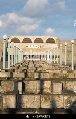 Linnahall (Estnisch: Tallinna Linnahall, Rathaus Tallinn) (ursprünglich der V. I. Lenin Palast für Kultur und Sport), Estland. Stockfoto