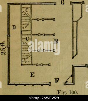 Das Illustrierte Jahresregister für ländliche Angelegenheiten und Kultivator Almanach für das Jahr .. . Stockfoto