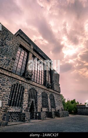 Diego Riveras einzigartiges Anahuacalli Museum feiert prähispanische Kunst, Mexiko-Stadt, Mexiko. Stockfoto