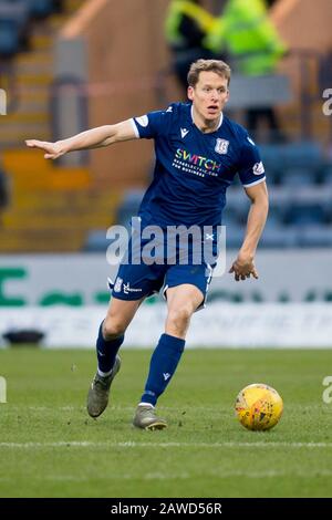 Dens Park, Dundee, Großbritannien. Februar 2020. Scottish Championship Football, Dundee versus Partick Thistle; Christophe Berra von Dundee Credit: Action Plus Sports/Alamy Live News Stockfoto