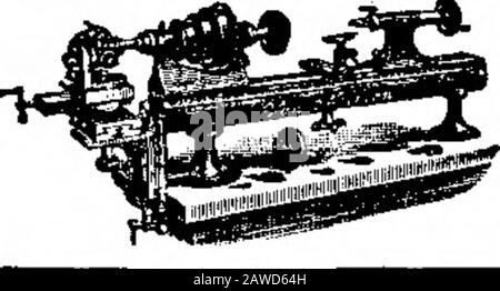 Wissenschaftlicher Amerikanischer Band 76 Nummer 13 (März 1897) . Die Van Norman • "Universal Bench Lathe.. Eine Lathe, Fräsmaschine, Schraubschneider und UniversalGrinder in einem Werkzeug. Das beste Werkzeug für alle kleinen Arbeiten. Made by Waltham Watch Tool Co., SPRINGFIELD, MASS.(p^ Send for Catalog SCIENTIFIC AMERICAN SUPPLE-MENT. Jede gewünschte Rückennummer des Scientific American Supplement kann in diesem Büro für 10 Cent schlecht sein. Auch die Newsdealer ir. Alle Teile des Landes. Stockfoto