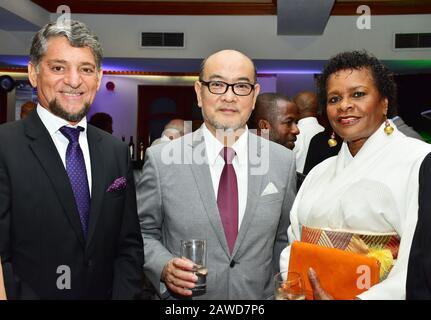 Geburtstag des japanischen Kaisers Am 5. Februar 2020 Im Accra Beach Hotel & Spa Barbados Stockfoto