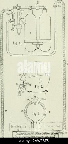 Journal - South African Institute of Mining and Metallurgy. Hergestellt in zwei verschiedenen Typen. In dem einen Typ kann der Regener-Erreger immer nachgefüllt werden, während im anderen Typ der komplette Regenerator nach der Verwendung geworfen wird. Die Luftsäcke, die wirken -- Voirs, sind zwischen Regenerator und30 montiert, um sie zu schützen und auch zu verhindern, dass sie komprimiert werden. Sie sind so groß, und sie sind mit dem Luftstrom in einer solchen Weise verbunden, dass selbst bei der schwierigsten Arbeit eine ausreichende Versorgung des Journal of The Chemical, Metallurgical and Minimi Socie geleistet wird Stockfoto