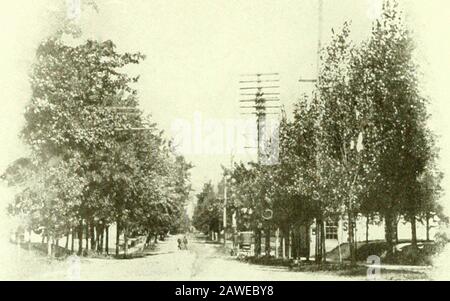 James Whitcomb Riley in Prosa und Bild . Ein bisschen Greenfield. Stockfoto