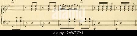 Lieder der Studenten : umfasst die neuesten und beliebtesten College-Songs, wie sie jetzt in Harvard, Yale, Columbia ..Union usw. gesungen werden. i^i^i^^^ ^^ * i^ £=-g ii i ^ ^!?r1N ^-&? P^^-y^f ^^^^^ ^--^?9 * i-Z^^ if   ha! Thene waren die Worte, die wir von einem • weit hörten: Ching-a-ling - A-ling! Chingaling a-ling: FeLyj=fe=i^IEI. CHING-A-LING-LING. Abgeschlossen. 17 Stockfoto