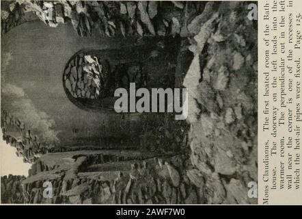 Reisen in die oberägyptische Wüstung . Pl. XXIII. Die Steinbrüche von Mons Claudianus. 133 produzieren eine Familie trotz Naturen Unwilligkeit. In der Nachbarschaft von Fatireh haben wir mehrere grobe Verarbeitungen in den Felsen bemerkt, in der Nähe von denen es oft ein paar zerstörte Hütten gab. Diese Überreste alter Goldminen, die von den Ägyptern und den Römern bearbeitet wurden. Es wird gesagt, dass es alte Minen in dieser Nachbarschaft gibt, und es wurde in den letzten Jahren versucht, sie zu reopensomen, wenn auch ohne großen Erfolg. Inan-Beschriftung der Dynastie XVIII (V. Chr.) 1580-1350) liest man das Gold der Wüste behindKopto Stockfoto