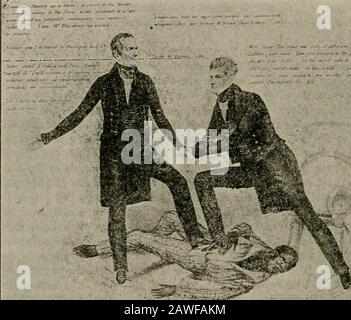 Große Debatten in der amerikanischen Geschichte: Von den Debatten im britischen Parlament über den Colonial Stamp Act (1764-205) bis zu den Debatten im Kongress am Ende der Taft Administration (1912-1913). Nkind über die Schreiber und Phari-sieht, Wer die Gräber der Propheten baute und die Thesepulcher der Rechtschaffenen garnierte, Und sagte: Wenn sie in den Tagen ihrer Väter gelebt hätten, wären sie keine Retter gewesen, die sie im Blut der Propheten hätten, während sie einen Geist manifestierten, der ihnen eindeutig die legitimen Nachkommen von Thoseaten bewiesen habe, die die Propheten getötet hätten, und so das Maß o füllten Stockfoto