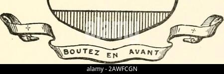 Anmerkungen zur Barry Genealogie in England und Wales. Das Alte Wappen und Mottoof der Barry Family.notesonbarrygene00barr Stockfoto