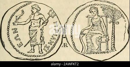 Wörterbuch der griechischen und römischen Geographie. Name, aus dem Vlpaicros oder XlpiaKTos (eine Form in Steph. B. S. v.) und später npaaos abgeleitet wurden, ebenso wie im äolischen Mundart "rrrdvffabecame iraiaa" und im attischen Mundart "nacra.Kramer {ad Strab". I. c.) nimmt die Meinung von Bcickh an.Insgesamt müssen wir unsicher lassen, was Strabo in den früheren der oben genannten Passagen beabsichtigt hatte. Das Prätorium von Praesus erstreckte sich über die Insel bis zu beiden Meere. (Scyl.IX, S. 18, Huds.) Es ist der einzige Ort auf Crete gewesen, mit Ausnahme von Poschna, der nicht an TH teilnahm Stockfoto