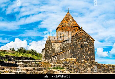 Kloster Sevanavank am Sewansee in Armenien Stockfoto