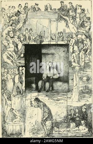 Cent dessins: Extraits des oeuvres de Victor Hugo: Album Specimen . Paris " Ce qui complète et couronne Paris, mesz quil est littéraire. "Le Foyer de la Raison est necessairenfient le Foyer de lart. Paris éclaire dans les deux sens : duncôté la vie Réelle et de lautre la vie idéale. Pourquoi cette ville est-elle éprise du beau? Parcequelle est éprise du vrai. " Paris (S. 2). ?&GT; LE DERNIER JOUR *- DUN CONOAMNC CELESTIN NANTEUIL. LE DERNIER JOUR DUN CONDAMNÉ -" S- V.?23 CLAUDE GUEUX GAVA R NI Stockfoto