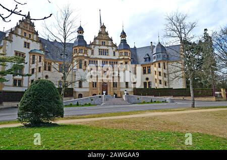 Großes hitorisches Schloss in Metz-Frankreich Stockfoto