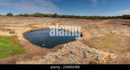 Boundary Riders Waterhole, Rabbit Proof Fence, Western Australia Stockfoto