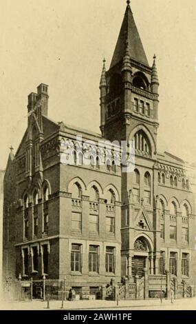 Similia : das Jahrbuch von 1910 der medizinischen Hochschule Hahnemann . OLD FILBERT STREET COLLEGE. Hahnemann MEDICAL COLLHGE Stockfoto