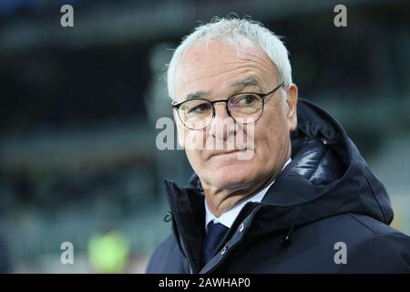 Torino, Italien. Februar 2020. Claudio ranieri (Trainer sampdoria) während Torino vs Sampdoria, italienisches Fußballspiel der Serie A in Torino, Italien, 8. Februar 2020 Credit: Independent Photo Agency/Alamy Live News Stockfoto