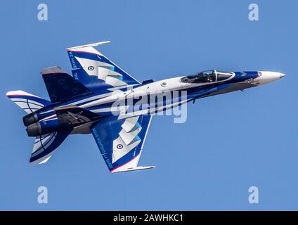 Anzeige der kanadischen Luftstreitkräfte CF-18 Stockfoto