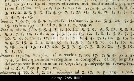 Historiarum libri octo. ^ S&gt; 10, 15. ?-?? , it. In fqq. Locis , 2, lo, i8. 2, 3, 1. 1, 6, 8. L, i5. 17. 3, ich•!! 8• iibi ?? E-iaf ???^???? OTC.???? Ad 1, 11, l-i. S. 46r. E. Ad i, I4, 8• S. 607. I. UBI et ??? ????????? ^r?",JS8???.  ???3???? ?, 6, g. ???????? 3, 12" 23•??????? T, 13. 3• ib. 12. 7" ?&gt; 3. ^&gt; 3&gt; ^?. 2, ??,?2. 7" 5. 8• 7,8. ?. 7. ?. 8. 4. 14• 3. % 5• 3. 2,9• 4. 2,?4•???,???. Temp, ?. Adhuc ?, 8&gt; 5• -)&gt; 9" 5• ^ 9&gt; 22. ?, ??. TI• 2, 5.14. 3. 2, 9• 3. 8. 5• 8. 6. 9• 3. ". 5• 3" 4• 6• et hoc reufti ex-preiliim eit vel miniii, vgl. I, 5, (). I. S.?48. I. Stockfoto