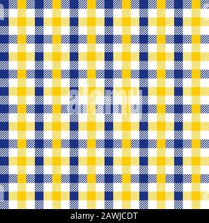 Nahtloses Gingham Muster Hintergrund Stock Vektor