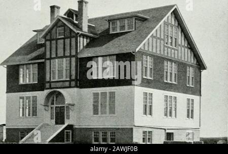 Sitzungsunterlagen des Dominion von Kanada im Jahre 191 . Zweiter Grundriss, Fisher Vocational .School. Woodstock, N.B.93-12. Stockfoto