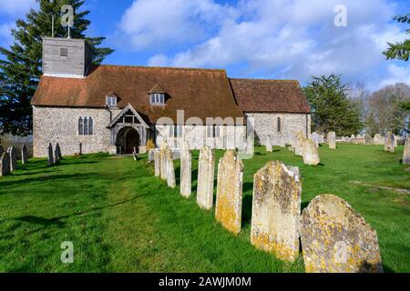 Pfarrkirche St Margaret of Antioch, Wellow, Hampshire, England, Großbritannien Stockfoto